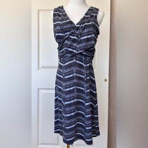 Athleta Draped Wrap Bodice Tank Dress Size Medium‎